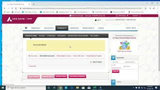 How To Add Beneficiary Or Add Payee In Axis Bank