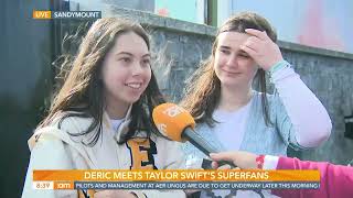 #TaylorSwift superfans in Dublin