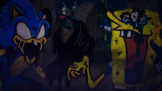 FNF "Bug Collaboration [2]" (Delito but PIBBY SpongeBob & PIBBY Sonic BOOM sing it)