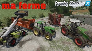 😁(LIVE FS22)😂 MA FERME🚜