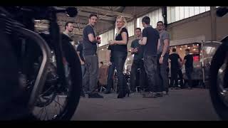 Triumph Bobber Bonneville 1200cc T 120 (2017) - official commercial video - The UK Harley Davidson