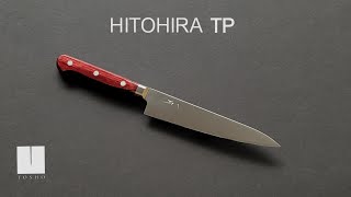 Hitohira TP Petty 150mm Wine Pakka Handle