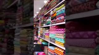 BIGGEST PRINTED FABRICS Warehouse in Delhi 👚 #fabric #shorts