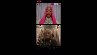 Nicki Minaj & Lil Wayne Insta Live 07/08/2021 Part 1