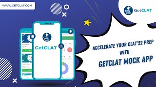 Be CLAT Ready With GetCLAT Mock App | CLAT 2022 Preparation | CLAT'22 Syllabus | CLAT2022 Pattern