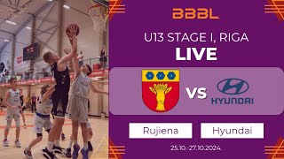 Rujiena 2012 vs BC Hyundai 2012 | BBBL Boys U13