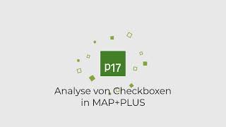 Auswertung von Checkboxen in MAP+PLUS 2.1