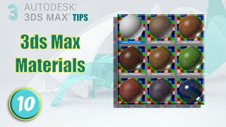 10 Vray Materials - Diffuse - Tiles - Checker - Faloff