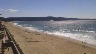 View of the Pacific Ocean from the third floor of the Best Western in Monterey, CA (July 2013)