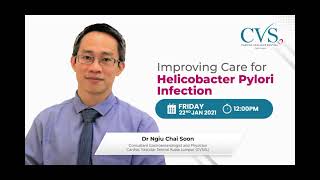 CVSKL Docquity EP10: Improving Care for H Pylori Infection by Dr Ngiu, Consultant Gastroenterologist