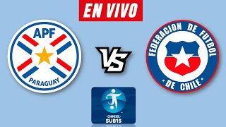 PARAGUAY VS CHILE EN VIVO 🔴 CONMEBOL SUB 15 2024 ▶️ HORARIO Y DONDE VER EN VIVO