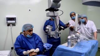 عملية الماء الأبيض بجهاز الفمتو سكند والفاكو - الدكتور عادل الكرعاوي FEMTO Second- Cataract