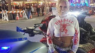 Daytona Beach Bikeweek 2023 Main St Wednesday Night