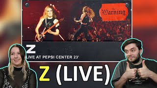 React to The Warning - Z (Live from Pepsi Center CDMX)