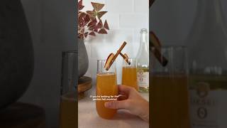 Apple Cider (Mock) Mimosa 2 ways 🥂