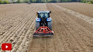 PREPARAZIONE TERRENO 2022| New Holland T6020 + erpice rotante Maschio Drago