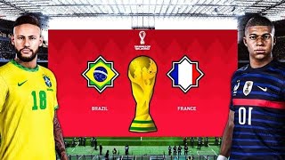 BRAZIL VS FRANCE | QATAR FIFA FOOTBALL 2022 | 2-0 GOAL |