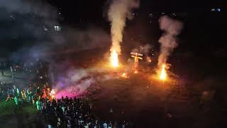 RAVAN DAHAN  ( RAMLEELA CLUB PHINTER 2024 ) JAI SHREE RAM ( DRONE SHOTS )