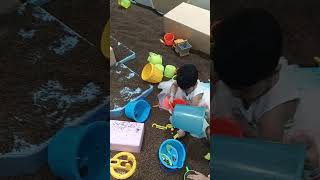 My Daughter's playing in Mall | part 3 #shantiniketan #youtubevideos #playing