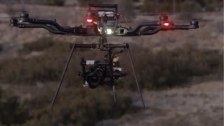 A7sii + Alta 8 Night Time City Aerials - RCTESTFLIGHT -