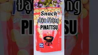 Snack đậu phộng Pinattsu vỏ giòn, nhân đậu phộng béo thơm vị cay, không cay #food #pinattsu #shorts