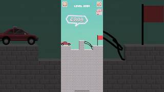 Draw bridge puzzle game level 2091 #drawing #game #Shorts