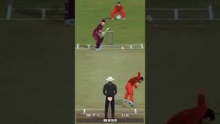 #rc22 T.Natarajan Yorker ball maltiplayer mode in real cricket 22#shorts #rc22gameplay