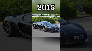 Evolution of meclarean (1990/2024)#meclaren #sportscar #automobile #evolution #trending #shorts