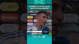 TE AMAMOS DI MARIA BICAMPEÓN DE AMÉRICA #futbolargentino #argentina #seleccionargentina