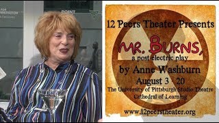 Review: MR. BURNS, A POST ELECTRIC PLAY, 12 Peers Theater