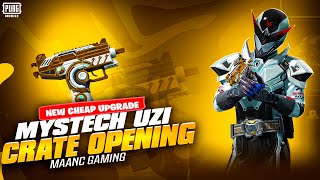 NEW CHEAP UPGRADE UZI🫣MYSTECH  CRATE OPENING | NEW UPGRADE UZI | @maancgamingyt