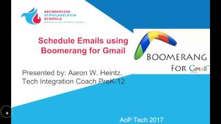 Schedule Emails using Boomerange for Gmail