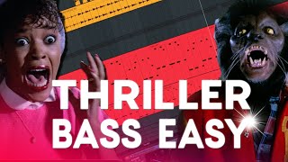 How To Make Jackson THRILLER BASS  - FREE PRESET 🙀