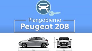 Asi es el Nuevo Peugeot 208! Disponible en Plan Nacional de Autos