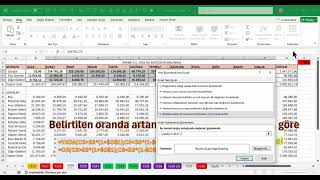 Excel 1 Dakika - Belirli bir oranda artan ve azalanlar