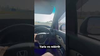 Civic POV rebirth vs vs Yaris