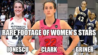 Rare Footage of Women's Basketball Stars Back In High School! PART 2!