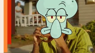 Squidward singing whopper whopper whopper whopper