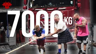 7000kg truck pull ft. Graeme Lamont