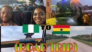 Road Trip From NIGERIA TO GHANA !! || TRAVEL VLOG