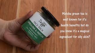 @Deyga GREEN TEA & MATCHA FACE PACK (REVIEW + DEMO) • Aakanksha Ghai #shorts