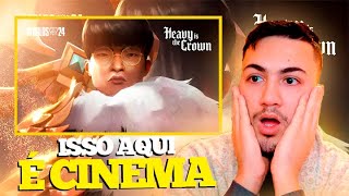 Heavy Is The Crown ft. Linkin Park | Tema do Mundial 2024 de League of Legends | Fantasma Reacts 👻