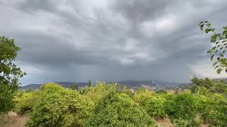 Loud thunder at my village in Cyprus, high quality stereo sound 10/11/2020