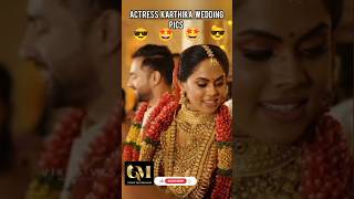 Actress karthika wedding pics 😎🤩🤩😎