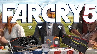 Far Cry 5 Ryzen 5 1600 + GTX 1060 6GB Gigabyte G1 Gaming