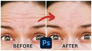 How to Remove And Fade Wrinkles in Photoshop in Under 60 Seconds! | Quick & Easy Tutorial