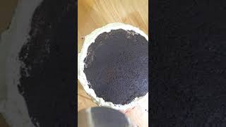 Black Forest Cake In 1 min|Zafraani Zaiqa|# shorts