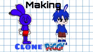 Making Clone Riggy in Gacha life 2