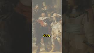 Rembrandt´s chaotic militia group