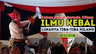 BERDARAH-DARAH!!! TAPI TIBA-TIBA LUKANYA SEMBUH ► Debus Kebal Tobarani Makassar Kiwal Garuda Hitam